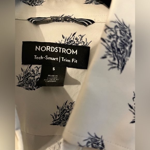 Nordstrom Tech smart| Trim fit button down shirt - Picture 2 of 4